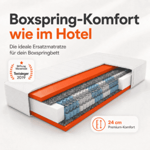 Matratzen kaufen Schweiz, Bettdecken kaufen Schweiz, Kopfkissen kaufen Schweiz Testsieger Matratze Boxspring Comfort