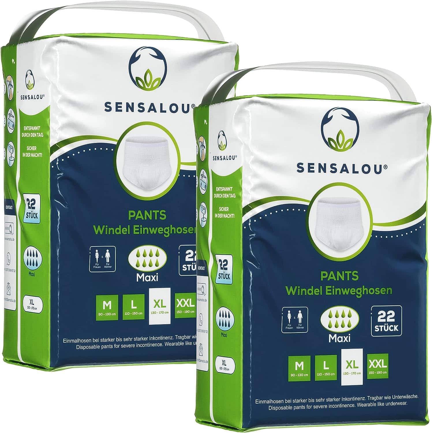 Windelhosen für Erwachsene - Inkontinenz Pants für Männer und Frauen