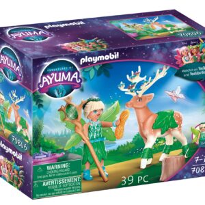 Fée des bois Playmobil avec son animal totem
