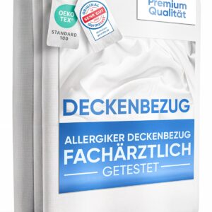 Matratzen kaufen Schweiz, Bettdecken kaufen Schweiz, Kopfkissen kaufen Schweiz Allergiker-Duvetbezug-gegen-Milben