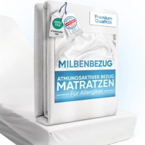 Matratzen kaufen Schweiz, Bettdecken kaufen Schweiz, Kopfkissen kaufen Schweiz Allergiker Matratzenbezug gegen Milben & Allergene | Mara Vital Encasing