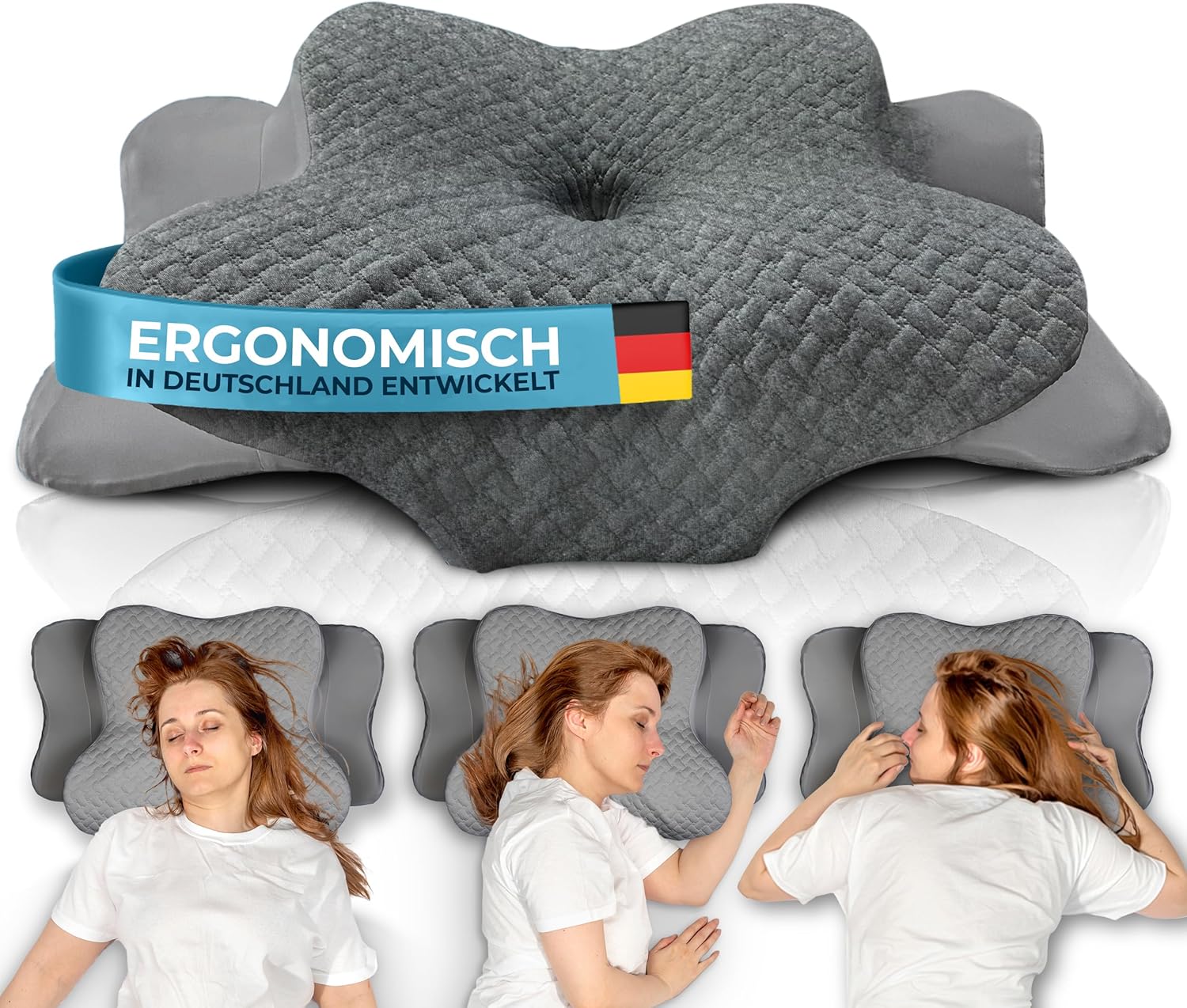 Orthopädisches Kopfkissen aus Memory Foam