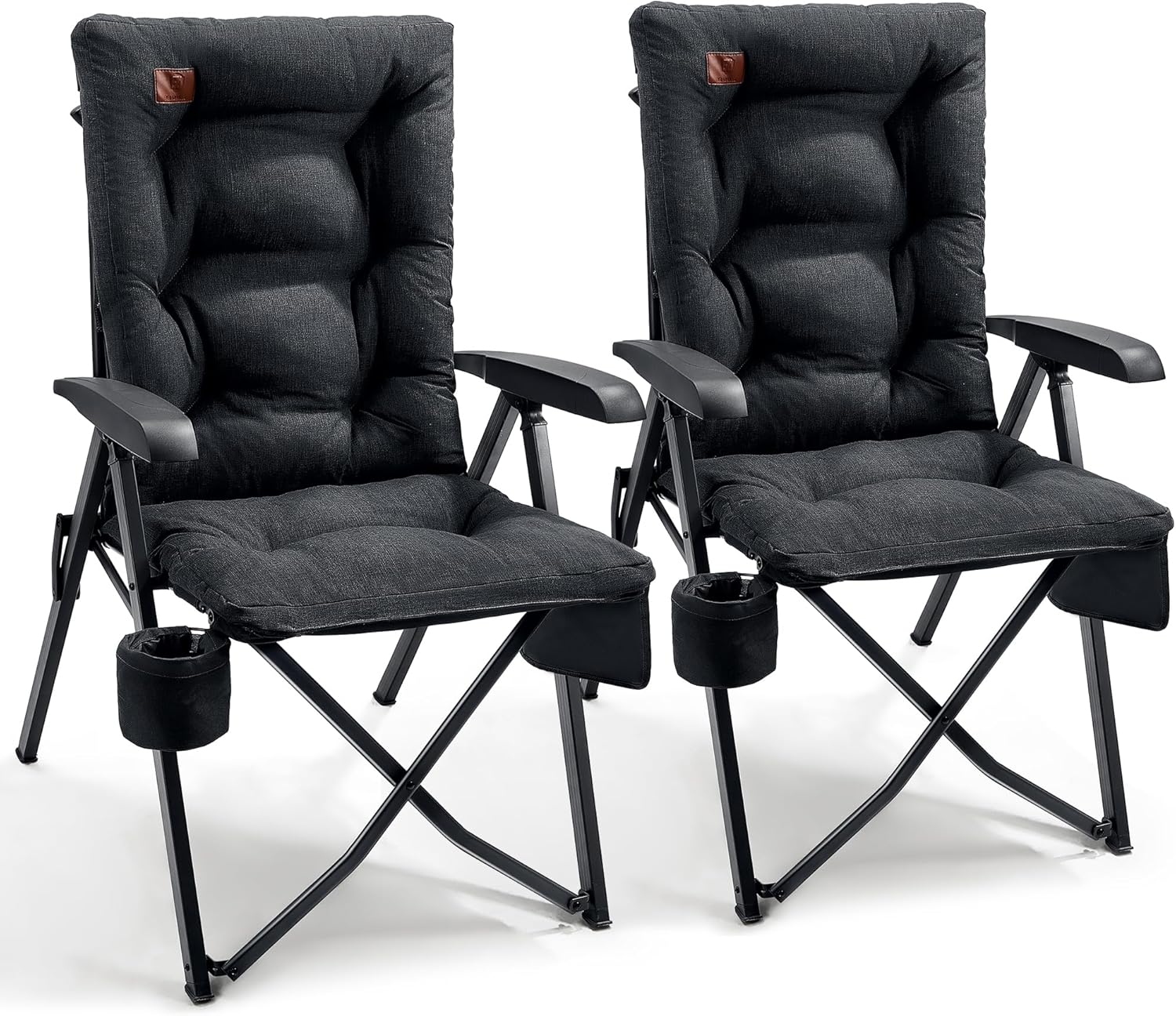 2er Set Campingstuhl klappbar