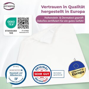 Housse de couette allsana Encasing « sensitive care »