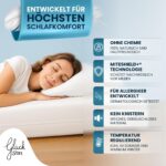 Housse anti-acariens Glückstoff pour matelas
