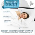 Housse anti-acariens Glückstoff pour matelas