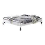 Bett Cardella von Hasena in 10-MDF weiss deckend, lackiert, freigestellt