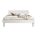 Bett Forti von Hasena in 10-MDF weiss deckend, lackiert, freigestellt