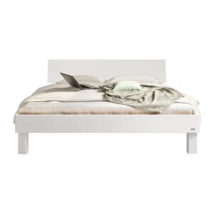 Bett Forti von Hasena in 10-MDF weiss deckend, lackiert, freigestellt