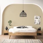 Bett Iseo von Hasena im Schlafzimmer