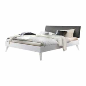 Bett Pesaro von Hasena in 10-MDF weiss deckend, lackiert, freigestellt