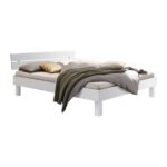 Bett Prato von Hasena in 10-MDF weiss deckend, lackiert, freigestellt