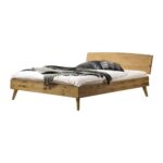 Sambuco Bed by Hasena in 99-Natural Wild Oak, Oiled, Freestanding