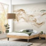 Bett Senza von Hasena im Schlafzimmer