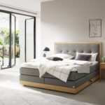 Boxspringbett Alba von Hasena im Schlafzimmer