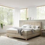 Boxspringbett Estela von Hasena im Schlafzimmer