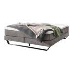 Boxspringbett Julieta von Hasena, freigestellt vor weissem Hintergrund