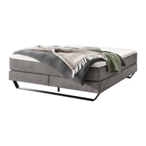 Boxspringbett Julieta von Hasena, freigestellt vor weissem Hintergrund