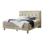 Boxspringbett Solara von Hasena, freigestellt vor weissem Hintergrund