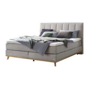 Boxspringbett Stefania von Hasena, freigestellt vor weissem Hintergrund