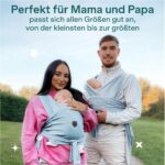 Koala Babycare Tragetuch Cuddle Band für Neugeborene