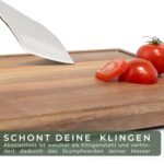 Holzoberflaeche schont die Messerklinge
