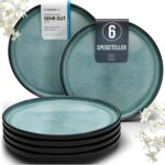 Steingut Ibiza Speiseteller 6er Set