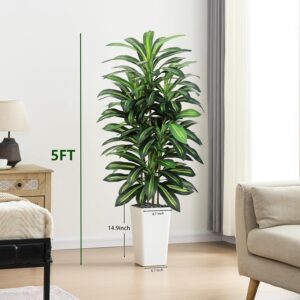 TXABL Albero del drago artificiale con vaso