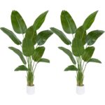 Fleur « oiseau de paradis » TXABL artificielle avec pot