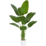 Fleur « oiseau de paradis » TXABL artificielle avec pot