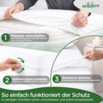 Housse anti-acariens Welldora pour matelas et surmatelas