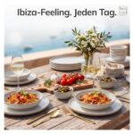 Servizio da tavola in gres Ibiza Light