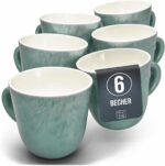 Tazze in gres Ibiza Light, set da 6, 435 ml