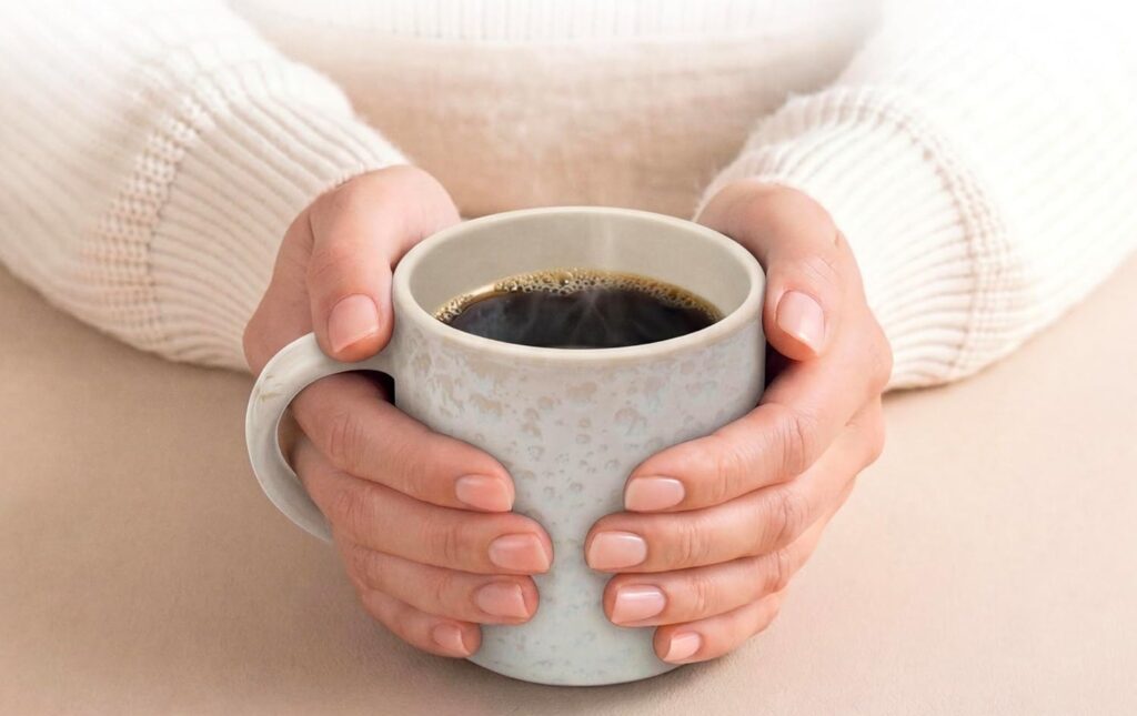 Matratzen kaufen Schweiz, Bettdecken kaufen Schweiz, Kopfkissen kaufen Schweiz Tazza Ibiza Light in mano